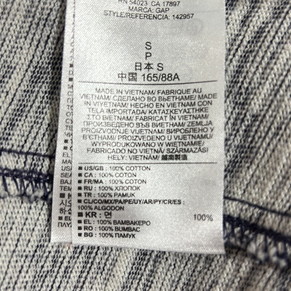 GAP stretchy Moto jacket small - Picture 6 of 6